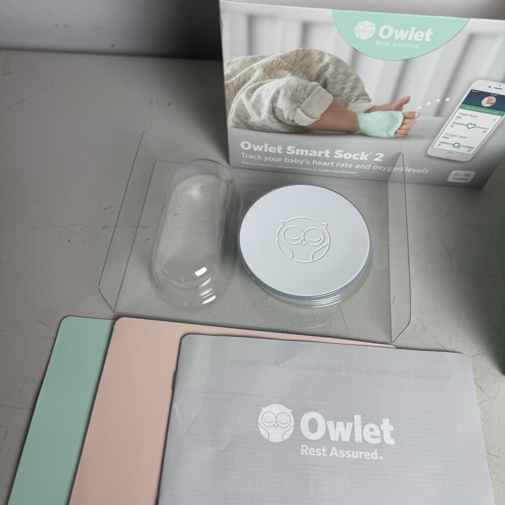 Owlet Smart Sock 2 Baby Heart Rate and Oxygen Monitor 0-18 months (Check Desc.) - Picture 4 of 8